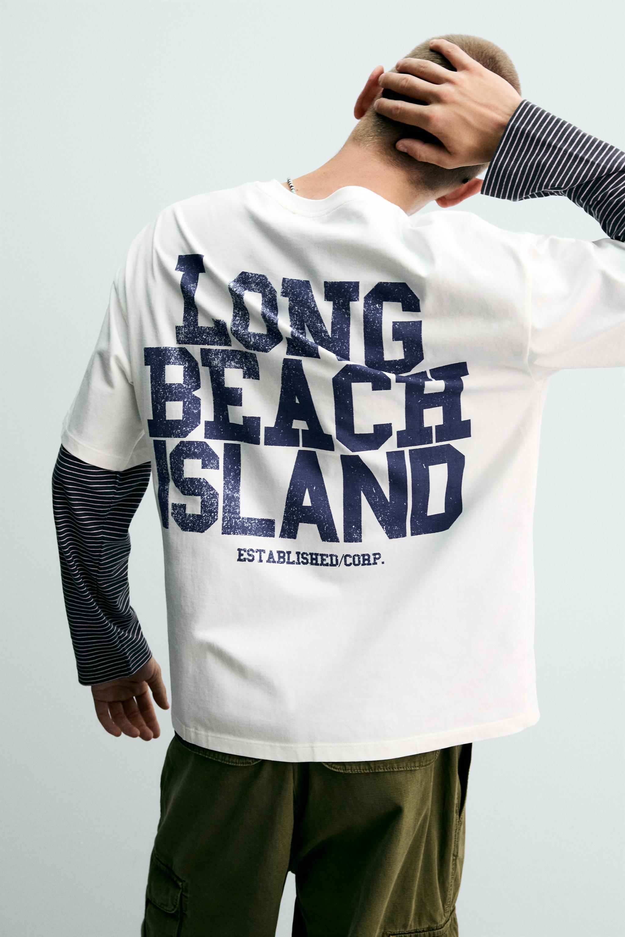 RELAXED FIT WASHED PRINT T-SHIRT